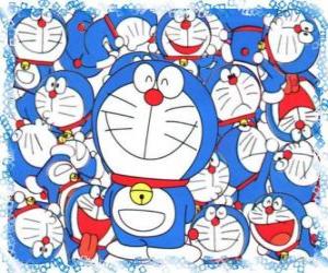 пазл Doraemon это космический кот, который приходит из будущего